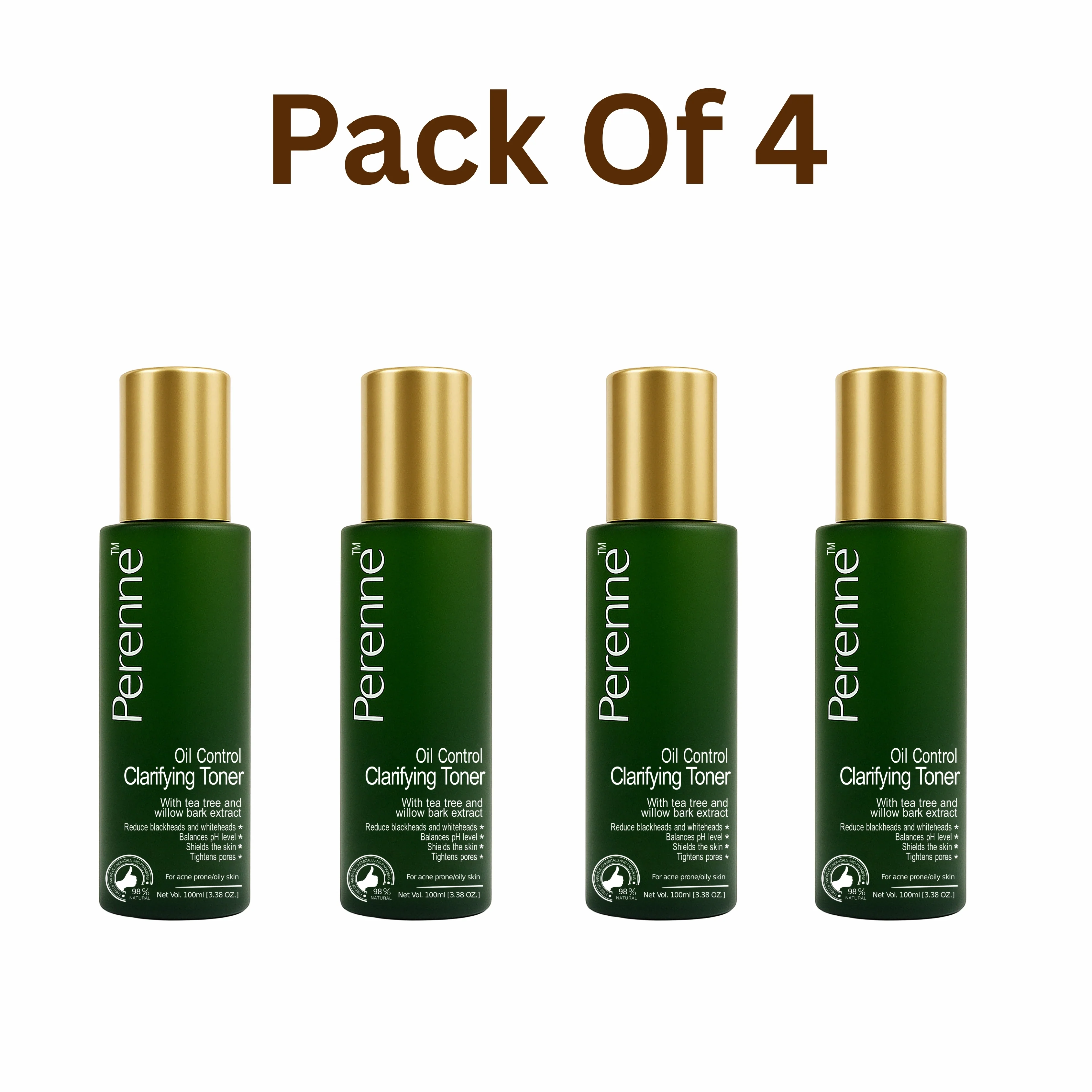 Pack Of 4 Clarifying Oil Control Toner - Image 2