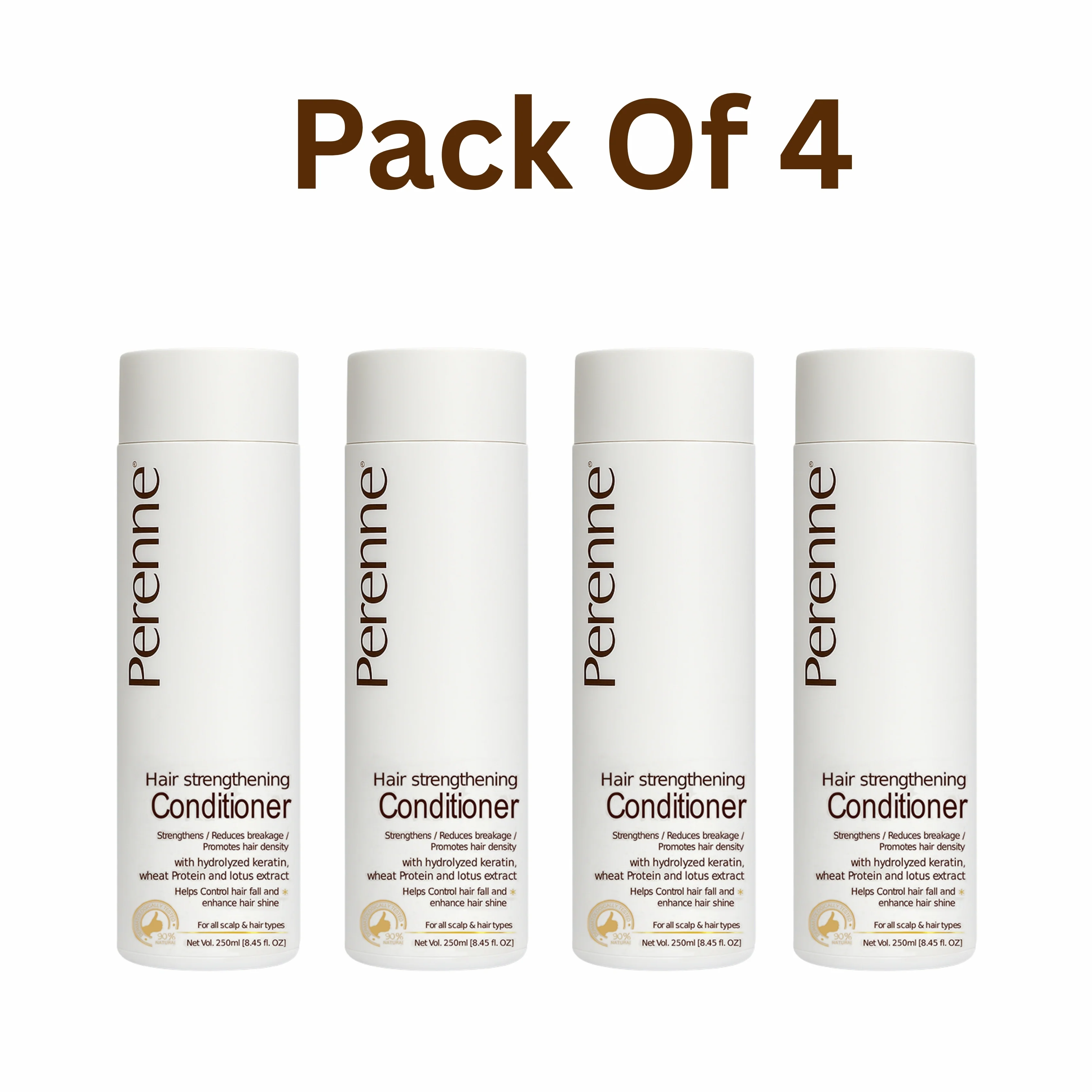 Pack Of 4 Hair Strengthening Conditioner (250ml x 4)