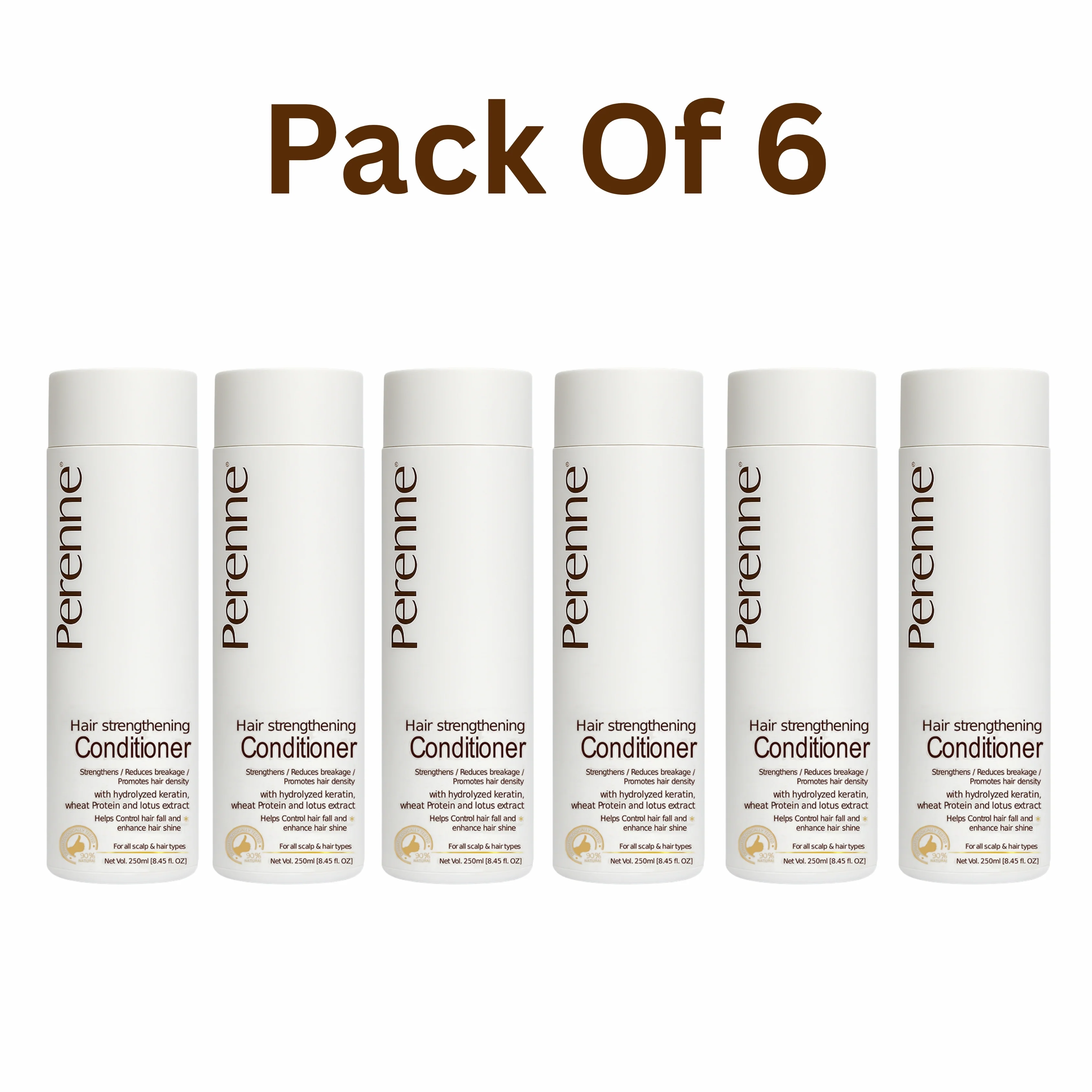 Pack Of 6 Hair Strengthening Conditioner (250ml x 6)