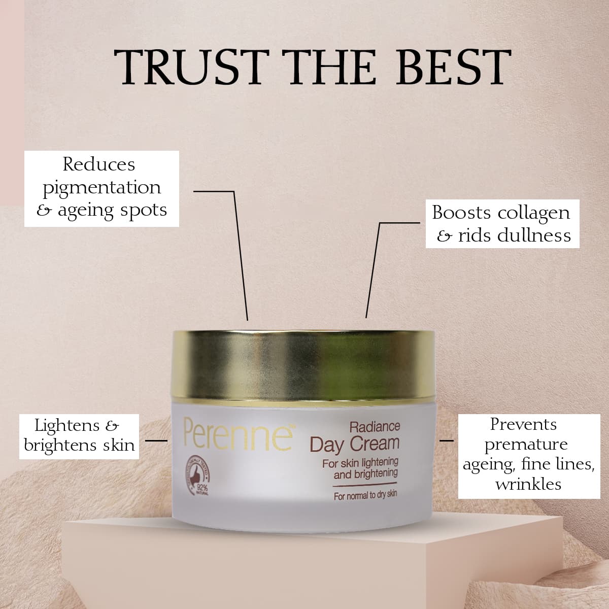 Glow Booster Radiance Serum And Day Cream Combo with Natural Vitamin C, Green Tea And Licorice For Skin Lightening, Skin Brightening and Depigmentation| Glowing Skin | For All Skin Types - Image 6